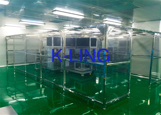 Customizable Laminar Flow Booth For Laboratory Wind Speed 0.3-0.5m/S Lighting ≥300Lux