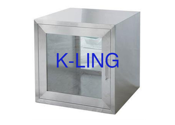 Polished Stainless Steel Clean Room Pass Box For Safe And Secure Material Transfer