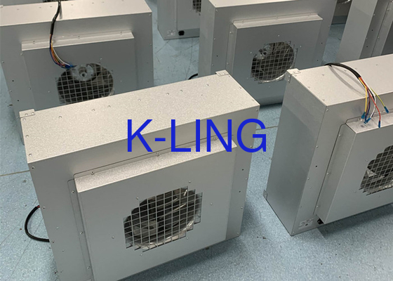 Customized Fan Filter Unit 610 X 610 X 350mm For Wall-mounted Installation Standard