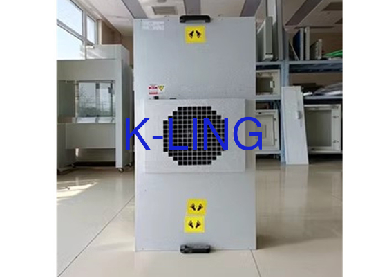 Mushroom Cleanroom FFU With Hepa Filter 45 DB Noise Level And Light Weight