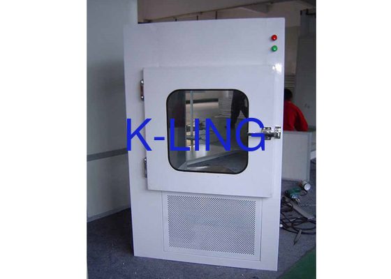 Air Shower Pass Box With UV Lamp And HEPA Filter More Than 25m/S Air Speed