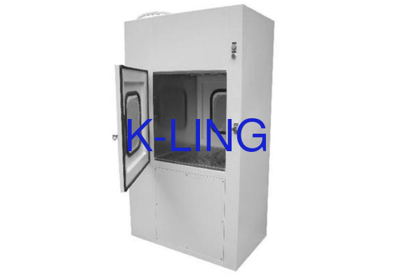 Air Shower Pass Box With UV Lamp And HEPA Filter More Than 25m/S Air Speed