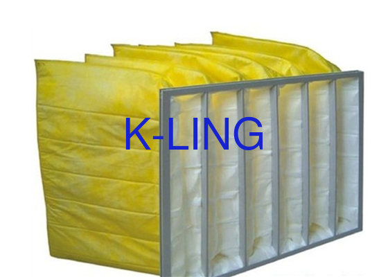 Humidity Resistant Pocket Air Filter / Pocket Air Filter Initial Pressure 50Pa