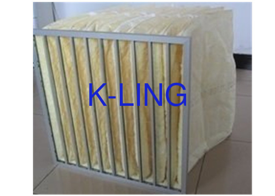 Galvanized Steel Air Filter with Synthetic Fiber 50Pa Initial Pressure