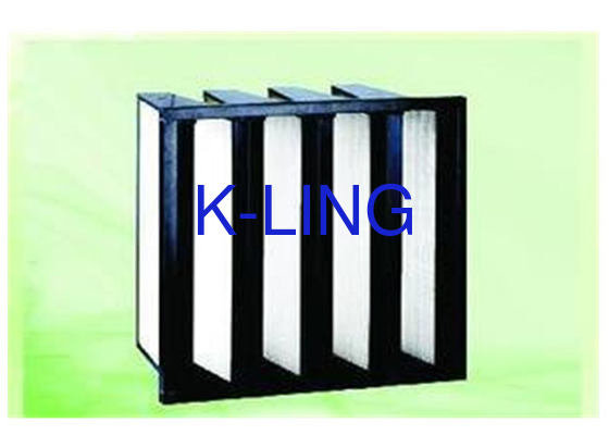F8 F9 Grade V Bank Filter  With Fiberglass FiberGlass Media And EVA Gasket