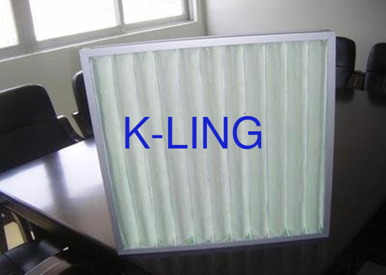 Efficicency G4 Pleated Panel Air Filters With Customized Size And Frame