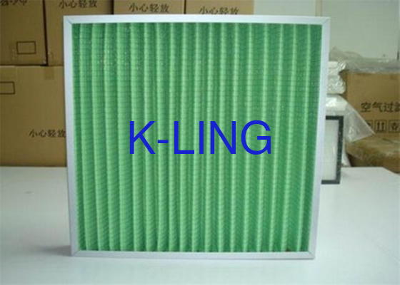 Pre Filter Grade Pleated Panel Air Filter with Galvanized Protect Nets