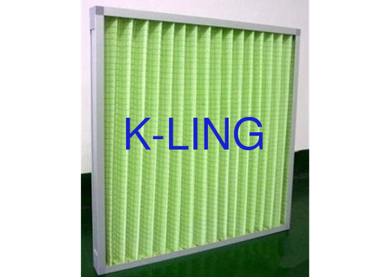 Pre Filter Grade Pleated Panel Air Filter with Galvanized Protect Nets