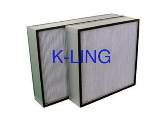 Glassfiber ULPA Air Filter With 99.9995% Efficiency For Cap Installation