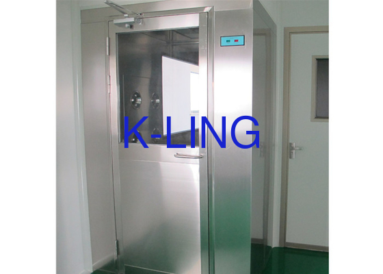 PLC Controlled Cleanroom Air Shower With HEPA Filter And 200 Pa Air Pressure