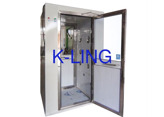 PLC Controlled Interlock System Air Shower / Air Shower Room With LED