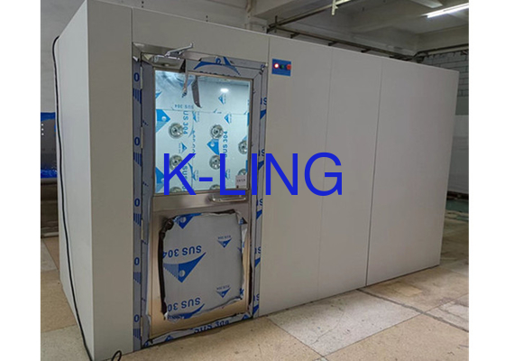 UV Lamp And  LED Lighting Cleanroom Air Shower Tunnel With Customzied Size
