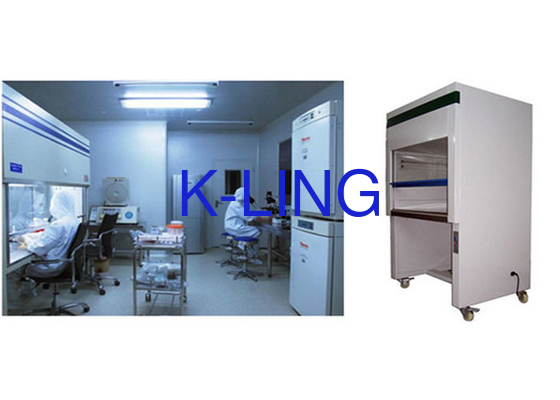 99.99% Efficiency Class II Vertical Laminar Flow Bench With 650mm Height Stand