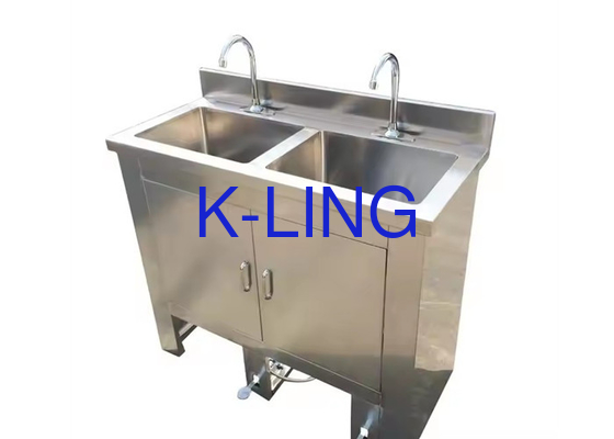Stainless Steel Medical or Hospital Clean room Wash Basin With Foot Switch