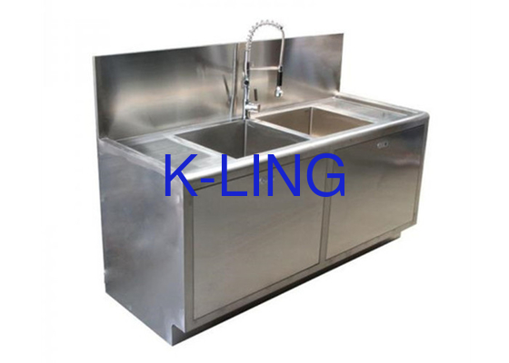 Stainless Steel Clean Room Hand Wash Sink Soap Dispenser With Manual / Auto Sensor