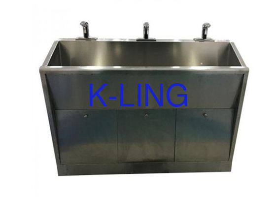 Stainless Steel Clean Room Hand Wash Sink Soap Dispenser With Manual / Auto Sensor