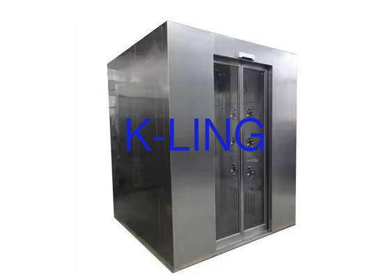 220V/50Hz Power Supply Customized Type Airflow Air Shower With Automatic Sliding Door