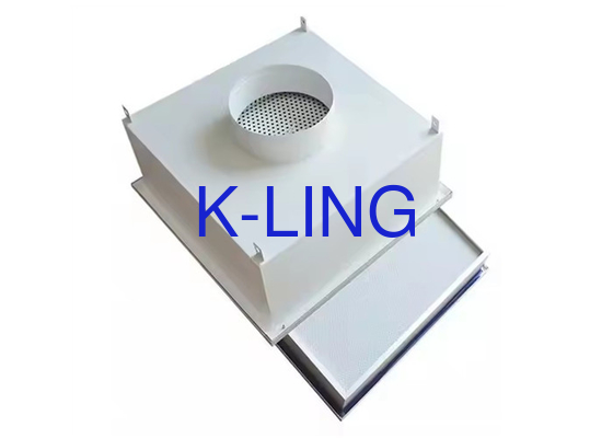 Customized Terminal HEPA Filter Box With 200CFM Air Flow And DOP Port