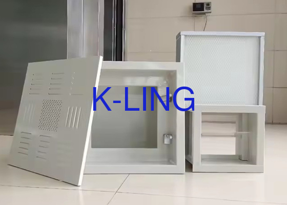 Powder Coated Steel Frame High Efficiency Filter Box With Low Power Consumption