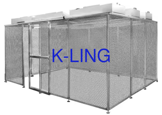 Customized Size Partition Softwall Clean Room With Aluminum Alloy Frame