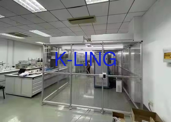 4.0m*2.0m*2.2m Modular Clean Booth with 99.99% Efficiency HEPA Filtration and Customized Size Easy To Install