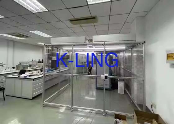 4.0m*2.0m*2.2m Modular Clean Booth  With 99.99% Efficiency HEPA Filtration System