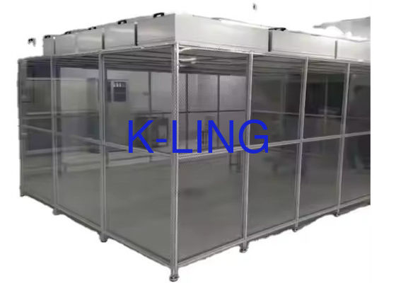 Bright And Illumination Modular Aluminum Framed Softwall Clean Room