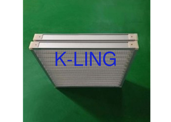 Efficiency Pleated Panel Air Purifier Filter 46mm/96mm G4 Rating 5um Porosity