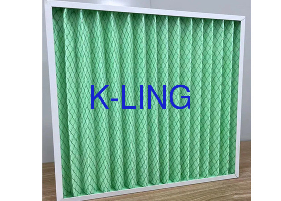 Pleated Panel Pre Filter With Customized Print And Structure Free Design
