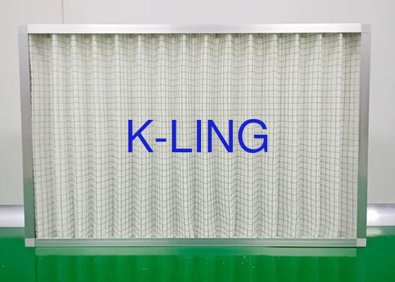 Customized Printing Pre Filter Pleated Panel Air Filters G1-G4 Efficiency