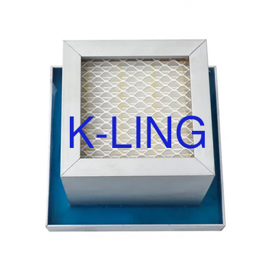 Aluminum Alloy Frame Clean Room ULPA Air Filter with Liquid Jelly Glue Seal Ring