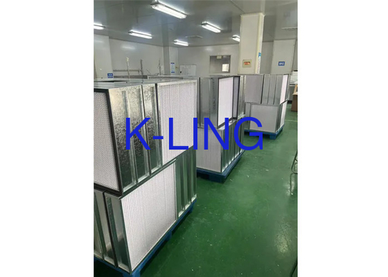 0.12um Glassfiber Pleated Air Filter With Customized Size And Material