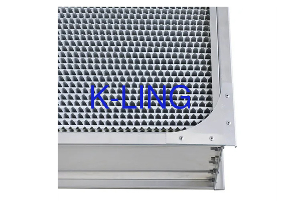 ULPA Grade Aluminum Alloy Framed Air Purifier Filter With Glassfiber Filtration