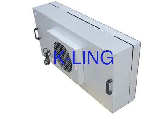 Industrial Fan Filter Unit 650 X 650 X 350mm White For Controlled Environment