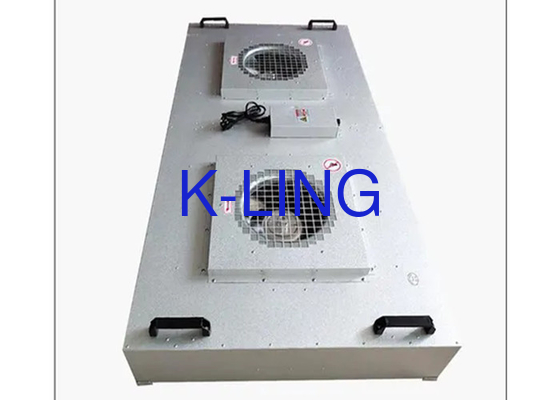 Industrial Fan Filter Unit 650 X 650 X 350mm White For Controlled Environment