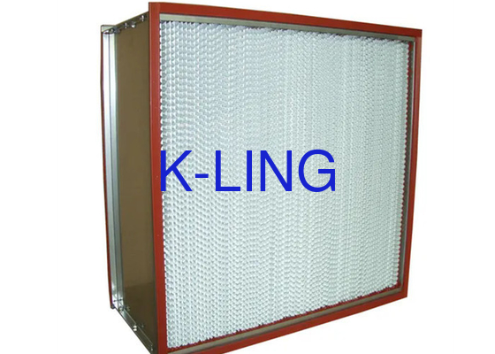 Hepa Filter 99.995% 0.3um HEPA Air Filter with AB Glue Seal and High Temp Resistance
