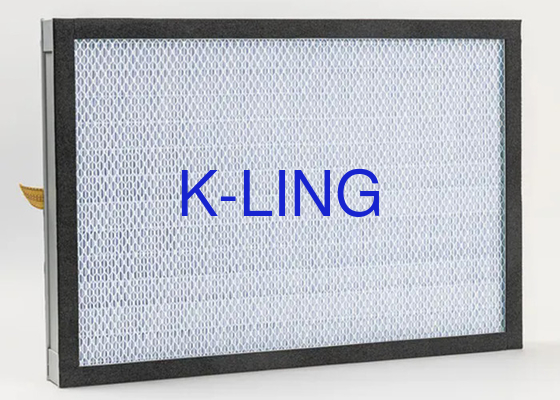 Mini Pleats Type H14 Air Filter For Clean Room And 0.45m/S Air Velocity