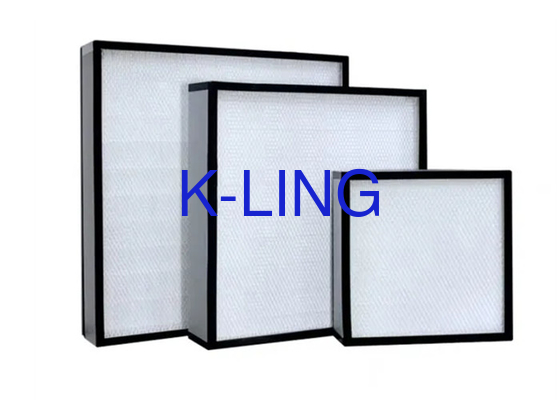 1000 M3/h Air Flow Rate ULPA Air Filter With 99.9995% Filtration Efficiency And Metal Screen On Both Sides