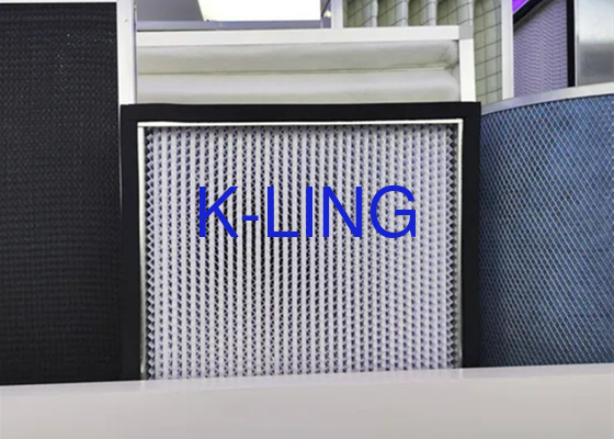 99.9995% Filtration Efficiency ULPA Air Filter With Ultra-fine Glass Fiber Media