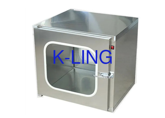 Cleanroom Pass Box With Landing And Lifting Supported Options Custom And Keys Accessories