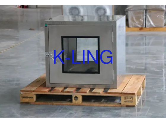 Internal Work Zone 600*600*600mm Pass Through Window With Polished Surface