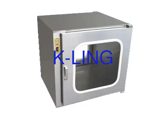 Keys Included 600*600*600mm Internal Work Zone Static Pass Box For Clean Room