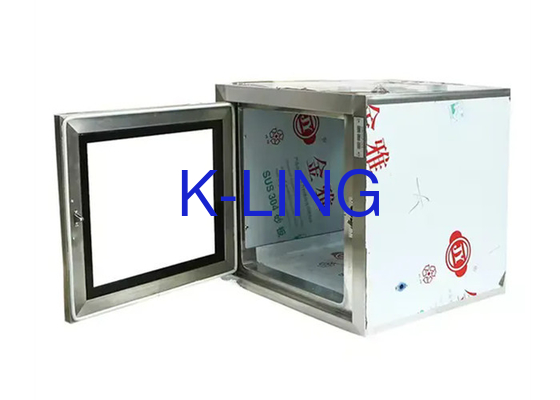 Locks Cleanroom Pass Box With Custom Supported Options And UV Light
