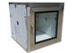 Customized Stainless Steel 201 Dynamic Pass Box Enclosed Space With Doors On Opposite Sides