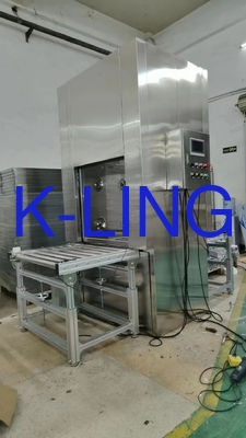 PLC Clean Room Decontamination Pass Chamber With Conveyor Line For Material Transfer