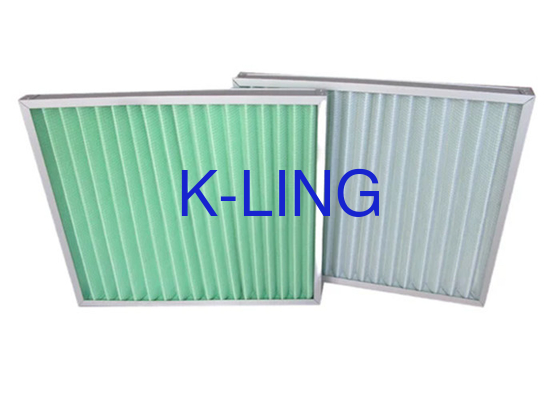 High Humidity Resistant Pleated Panel Pre-Filter In Box Packaging For Industrial Environments