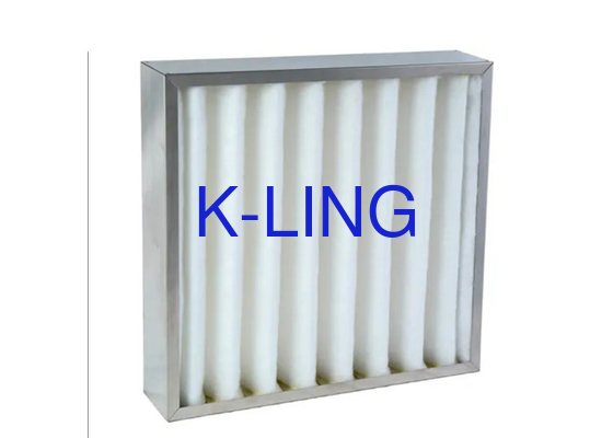 Max Humidity 80%rh Pleated Panel Air Filters Washable Replacement Interval In Box Packaging Type