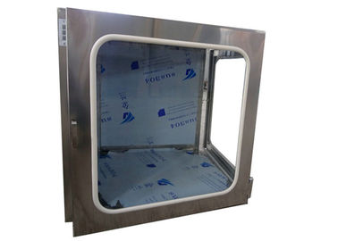 Bright Surface Cleanroom Pass Box For Aseptic Packaging / Microelectronics