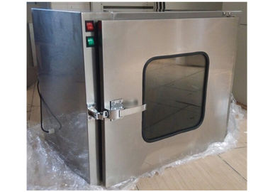 Bright Surface Cleanroom Pass Box For Aseptic Packaging / Microelectronics