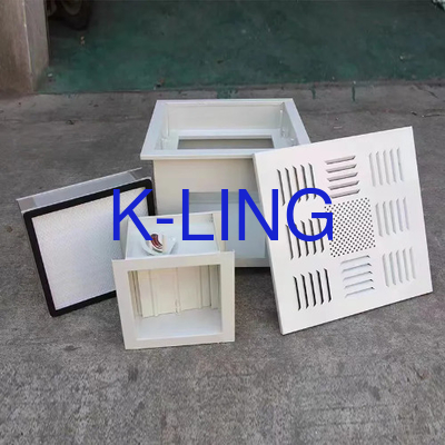 Neoprene Seal HEPA Filter Box In Steel Cabinet Material For Temperature Range 32-140 Degrees Fahrenheit Compact Design